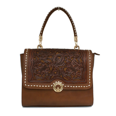 Bolso cincelado modelo Paola